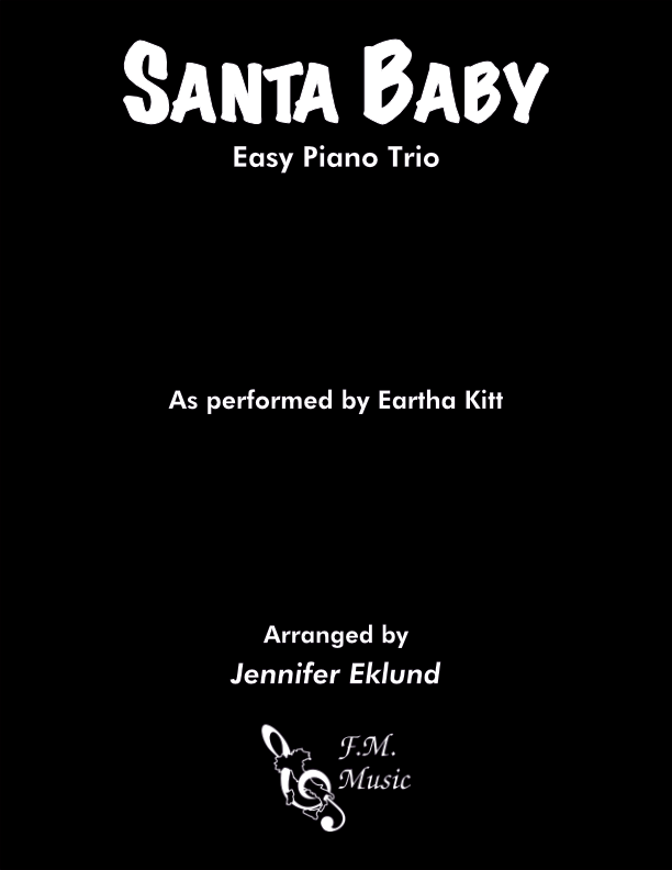 Santa Baby (Easy Piano Trio)